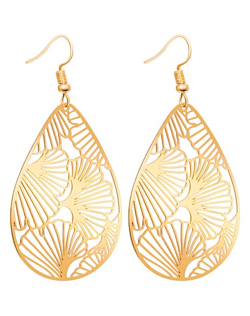 GOLD LEAF WALL Ohrringe