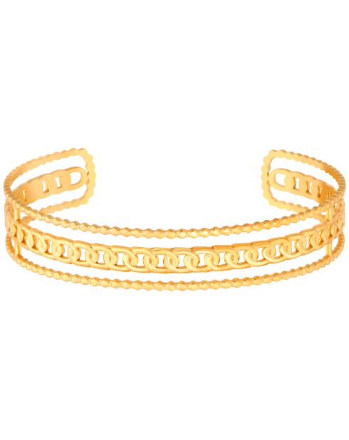 Pulsera dorada GORMETO STEEL