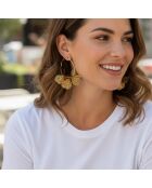 Orecchini neri FLOWERING BO