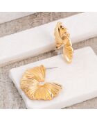 PALMOSA gouden oorbellen