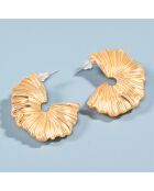 PALMOSA gouden oorbellen