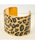 Bracelet PANTHER SHINE marron