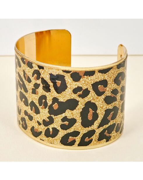 Bracelet PANTHER SHINE marron