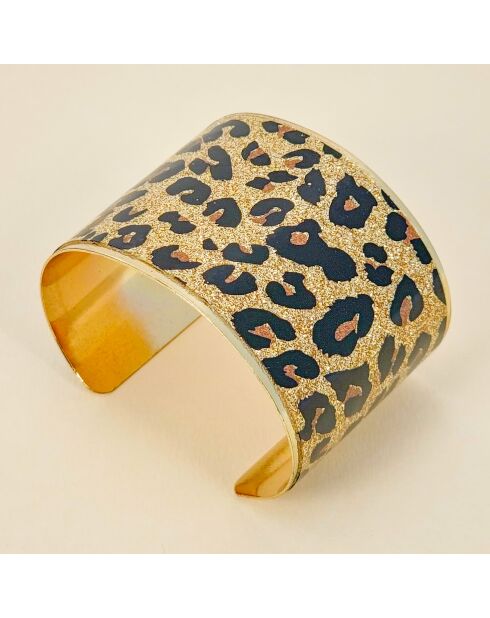 Bracelet PANTHER SHINE marron