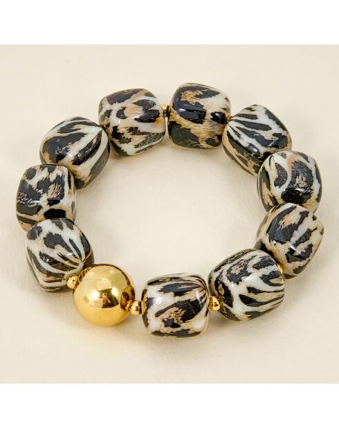 Bracelet CALONE STEEL marron