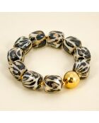 Bracelet CALONE STEEL marron