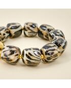 Bracelet CALONE STEEL marron