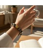 Bracelet CALONE STEEL marron