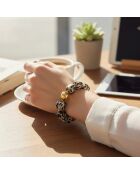 Bracelet CALONE STEEL marron