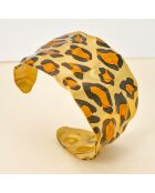 Bracelet PANTHERA STEEL marron