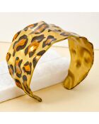 Bracelet PANTHERA STEEL marron