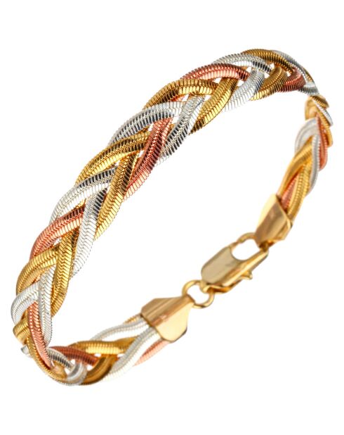 LOYALTY armband zilver/goud/rosé