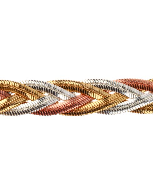 LOYALTY armband zilver/goud/rosé