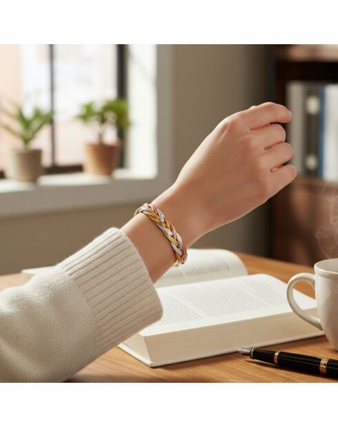 LOYALTY armband zilver/goud/rosé