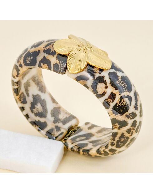 Bracelet FLORUS STEEL marron