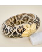 Bracelet FLORUS STEEL marron