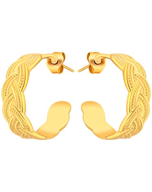 NATELI gouden oorbellen