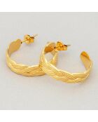 NATELI gouden oorbellen