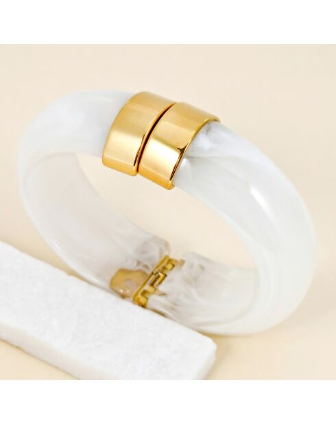 Bracelet PIEDRAL STEEL blanc