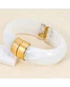 Bracelet PIEDRAL STEEL blanc