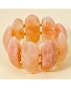 STONIA STEEL beige armband