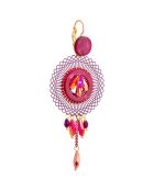 PRUNELLA CEREZA himbeerrosa Ohrringe