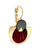 ROTE OHRRINGE TANSANIA CHERRY