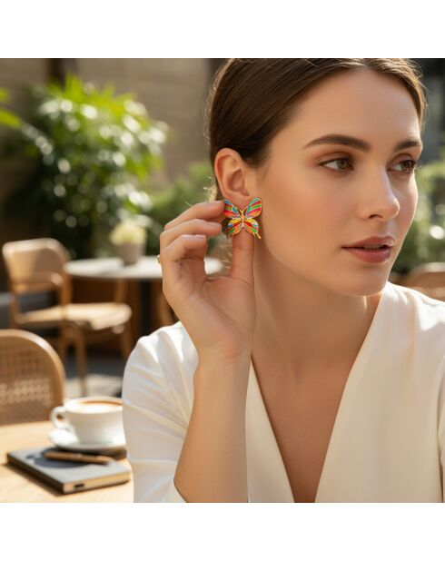 Pendientes BORBOLA multicolor