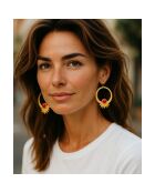 Pendientes rojos EKISOR