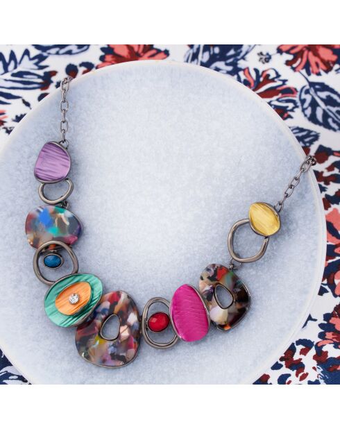 Collier VULCAN multicolore