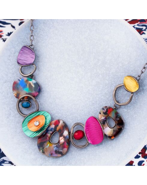 Collier VULCAN multicolore