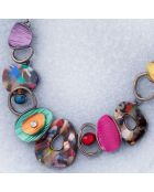 Collier VULCAN multicolore