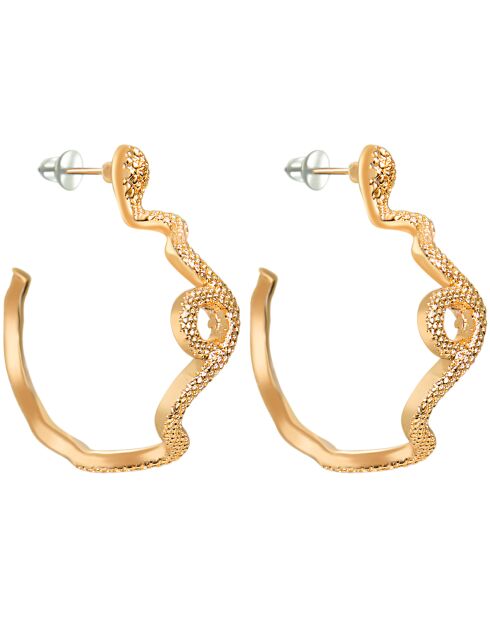 SNALI gouden oorbellen