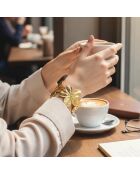 Bracelet FLOREL STEEL doré