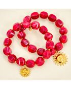 SOL DE LA CHIQUITA STALEN armband bordeaux