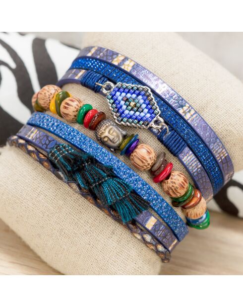 Bracelet SERENITY bleu montana