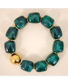 Bracelet CALONE STEEL vert