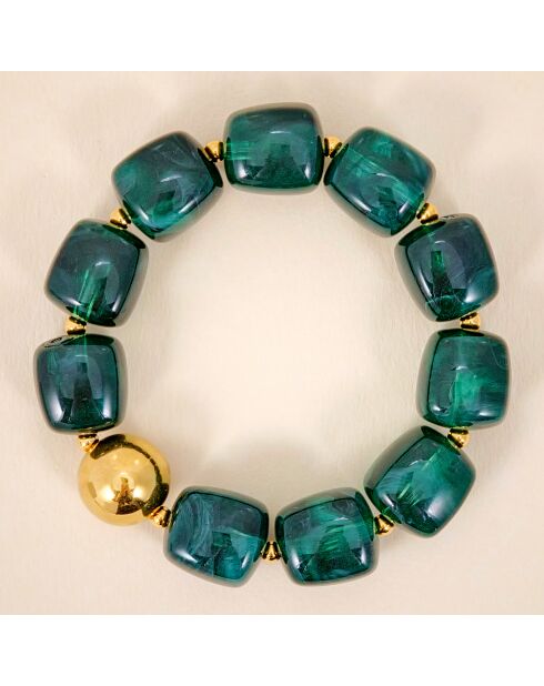Bracelet CALONE STEEL vert