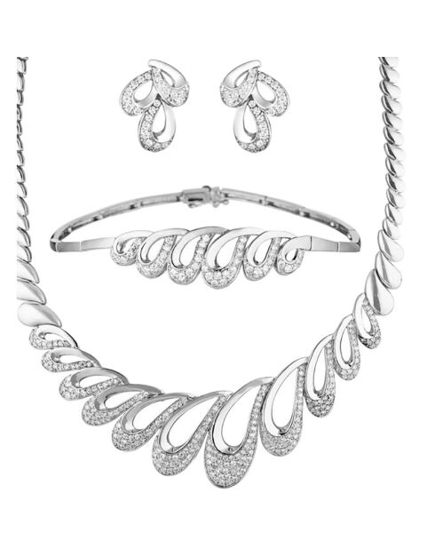 Parure FILOSA blanche