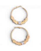 Orecchini bianchi AROLENA CRYSTAL