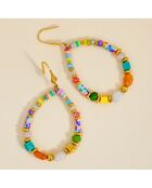 Veelkleurige oorbellen van PIEDAL STEEL