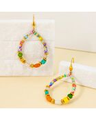 Veelkleurige oorbellen van PIEDAL STEEL