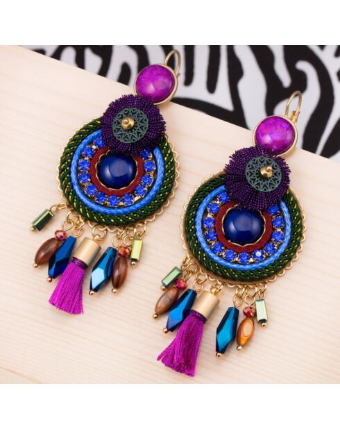 Pendientes BOMBAY multicolores