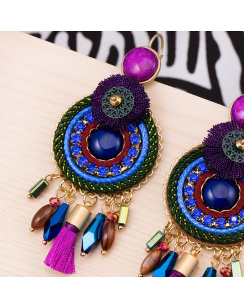 Pendientes BOMBAY multicolores