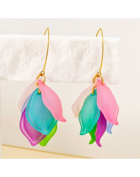 Pendientes LEAVIES multicolores