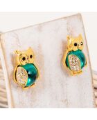 Groene oorbellen van NOCTUA