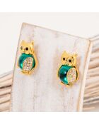 Groene oorbellen van NOCTUA