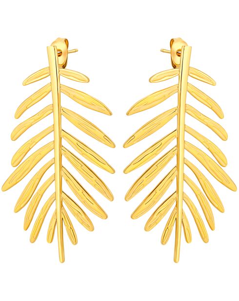 PALMOJAS STEEL Goldohrringe