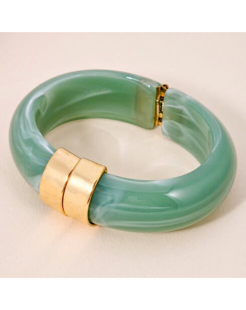 Bracelet PIEDRAL STEEL vert