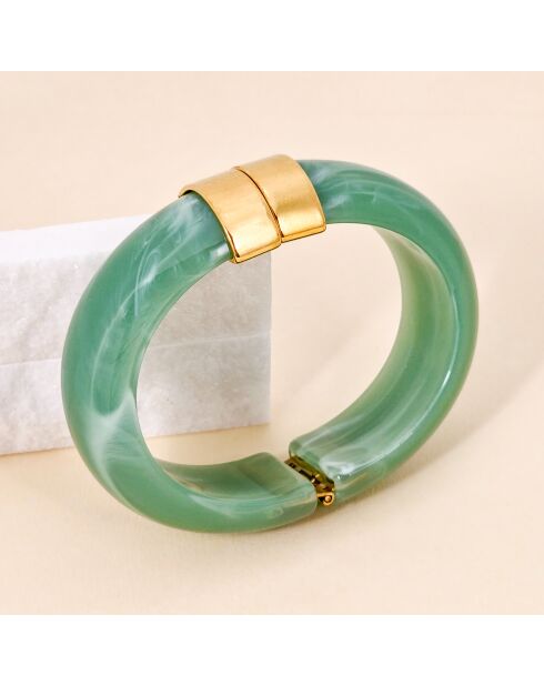 Bracelet PIEDRAL STEEL vert